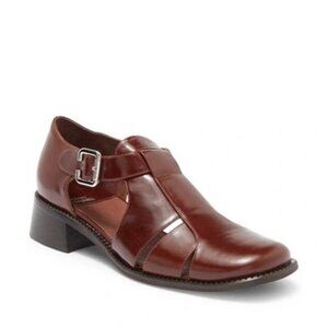 Jeffrey Campbell LURIE fisherman sandal in tan, brown oxblood — new with box